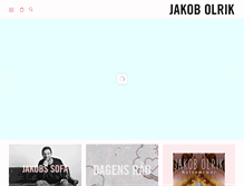 Tablet Screenshot of jakobolrik.dk